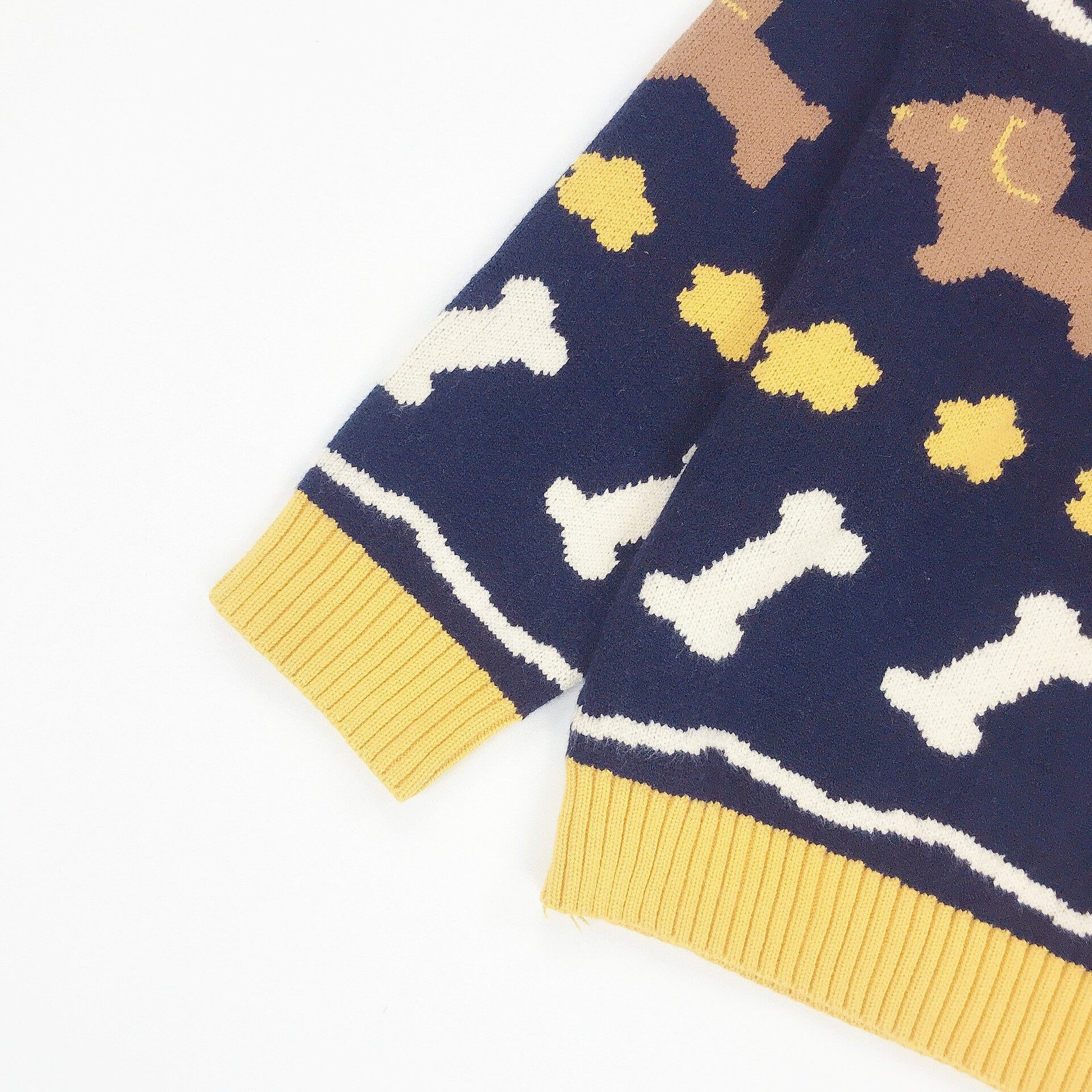 Color block crew neck sweater - Image 3