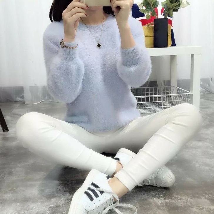 Lazy style student sweater - Image 4