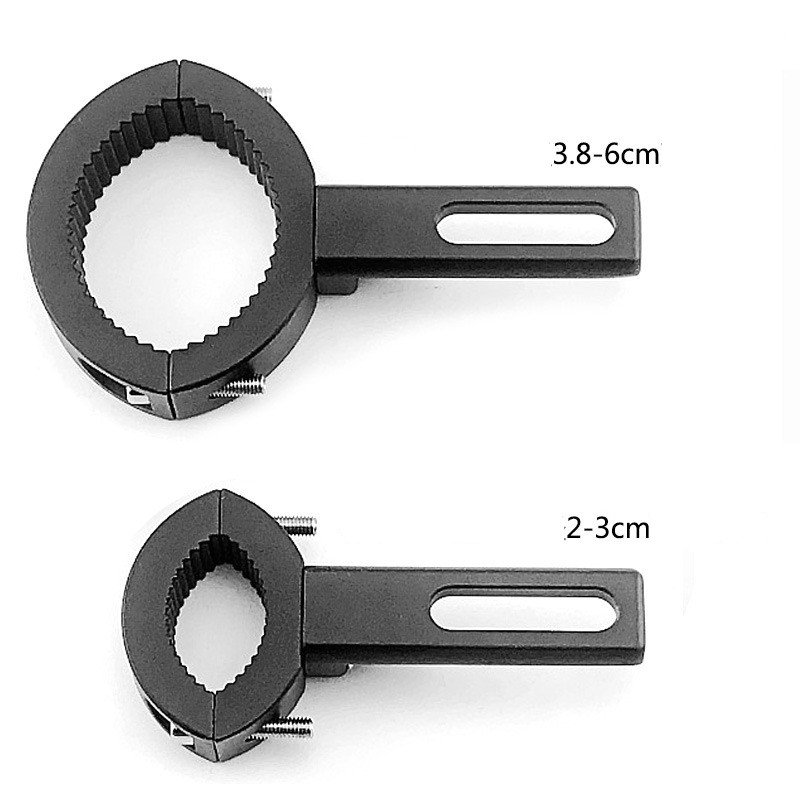 Motorcycle spotlight bracket fixture LED headlight tube clip extension bracket - Image 5