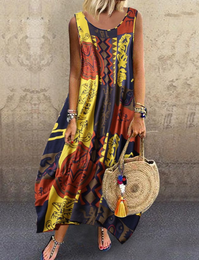 Large size cotton and linen vest sleeveless