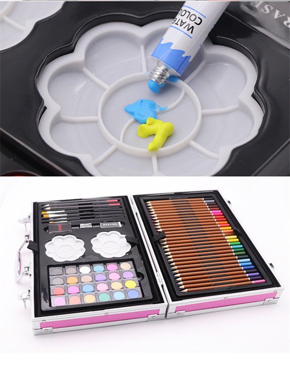 Crayon Watercolor Pen Painting Set - Image 2