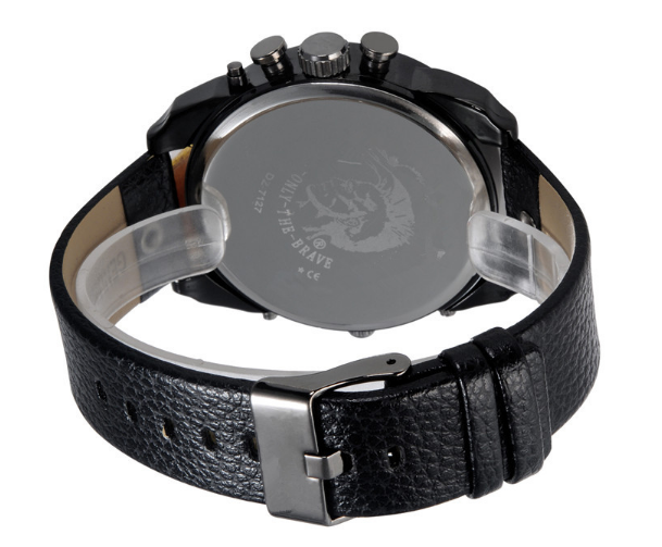 Direct sales of European and American style, foreign trade explosion, D race, double belt, quartz watch 7 series of large quantities of goods - Image 2