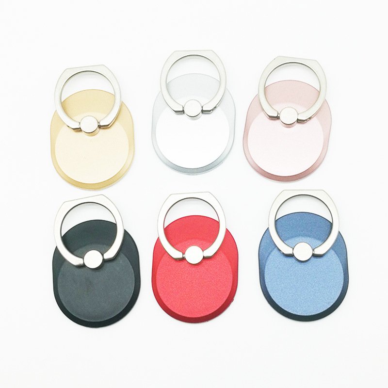 Handset ring support creative gift gift custom-made lazy person oval finger ring bracket manufacturer direct selling - Image 2