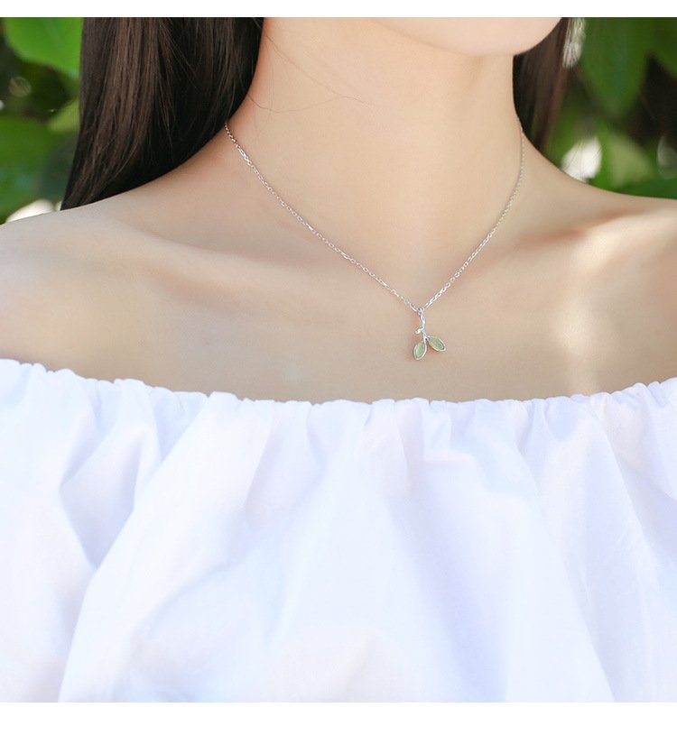 Leaf series necklace full set - Image 13