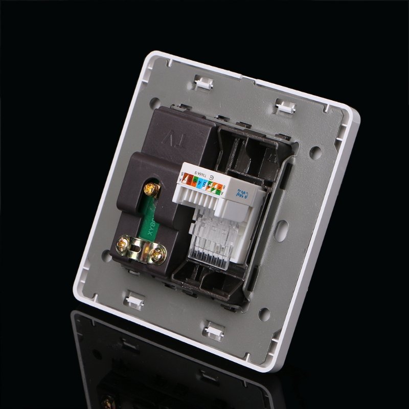 TV socket type 86 ivory white - Image 2