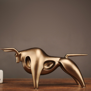 Abstract lucky cow creative decoration