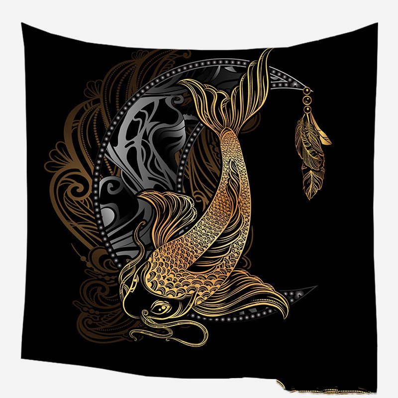 European medieval decorative hanging cloth - Image 13