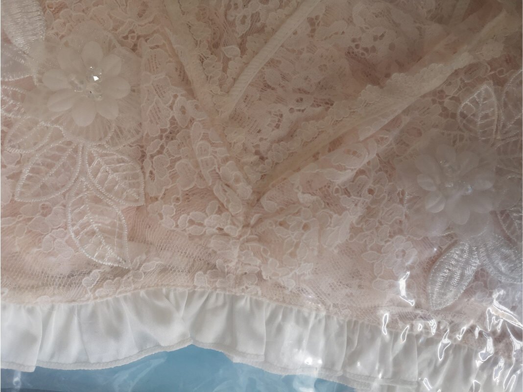 Water-soluble lace transparent hollow bra set - Image 3