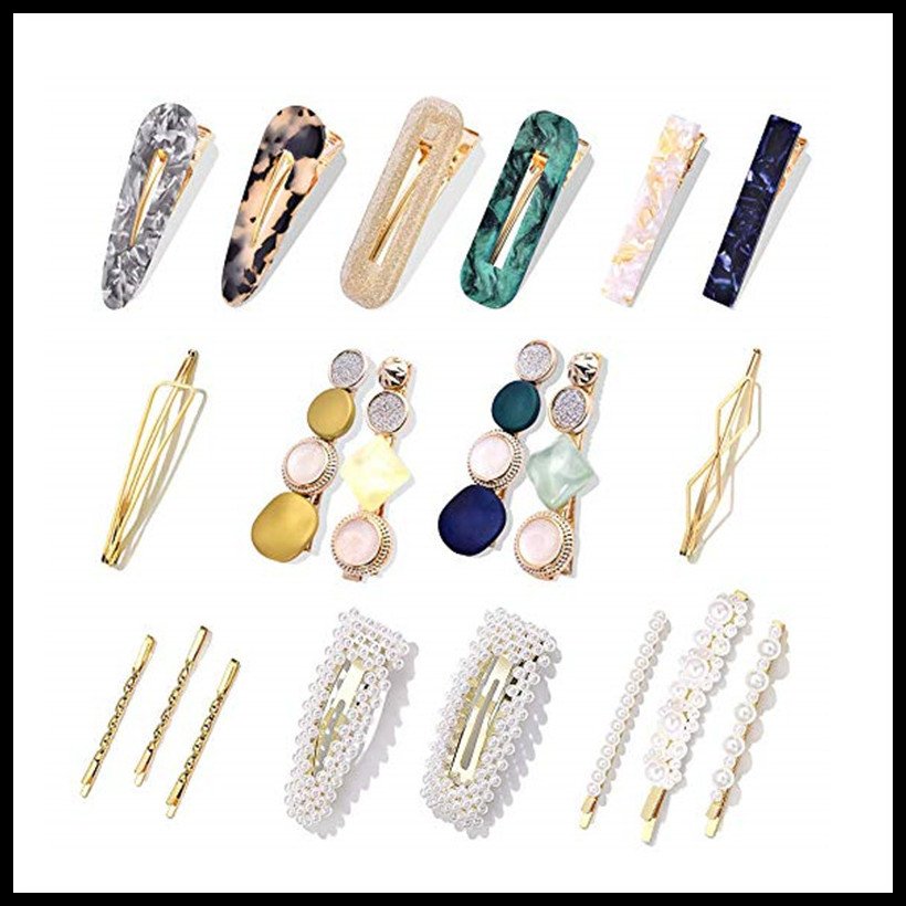 Girl simple temperament hair clip bb clip