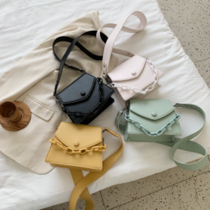 All-match thick chain crossbody bag