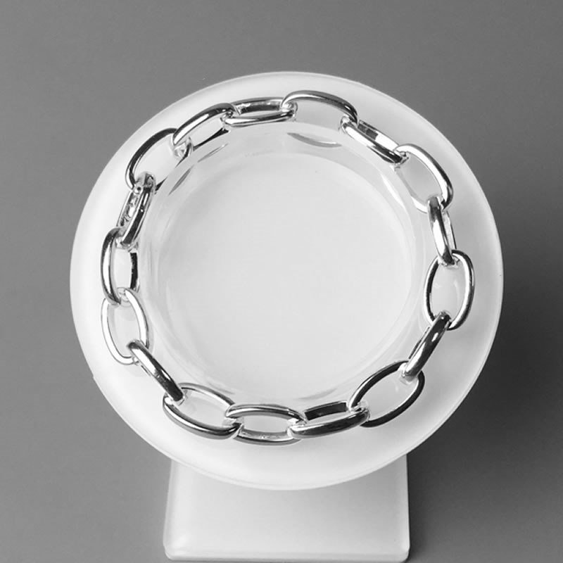 Sterling Silver Fashion Jewelry Bracelet Couple - Image 2