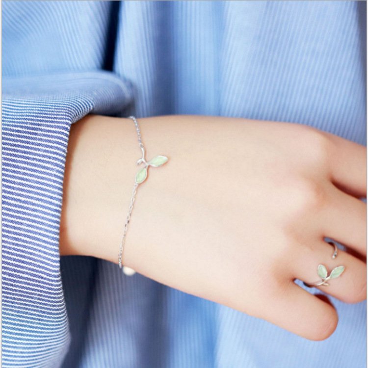 Leaf series necklace full set - Image 4