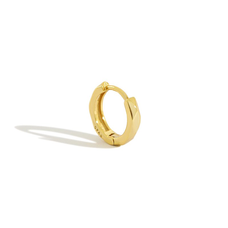 Geometric Mini 925 Sterling Silver Ear Buckle - Image 2