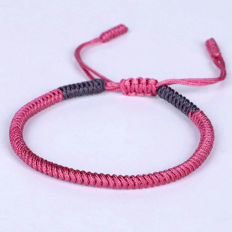 Hand-woven diamond knot bracelet - Image 6
