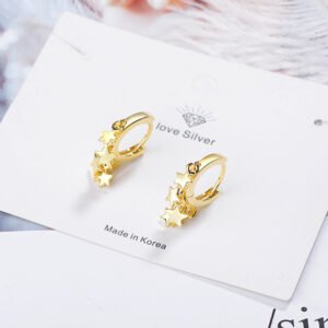 Personalized wild star earrings