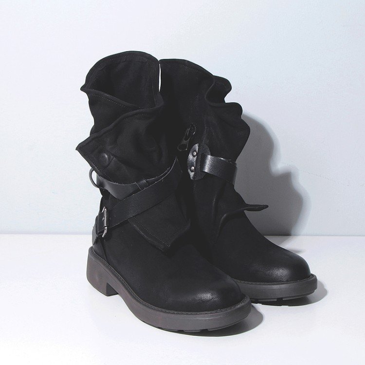 Round toe buckle with square heel - Image 6