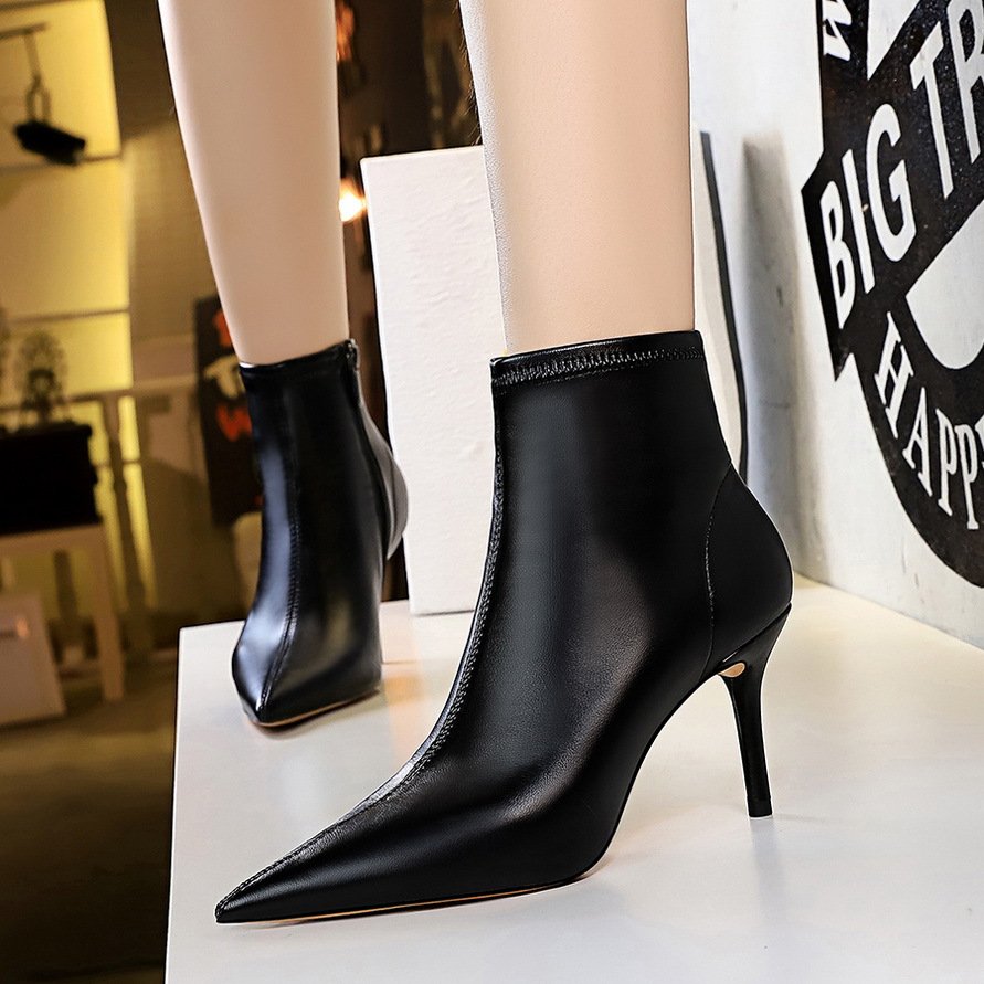 Thin booties and nude boots - Image 4