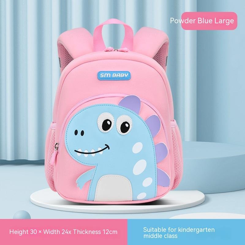 Men's And Women's Cute Fashion Dinosaur Neoprene Backpack - Image 7