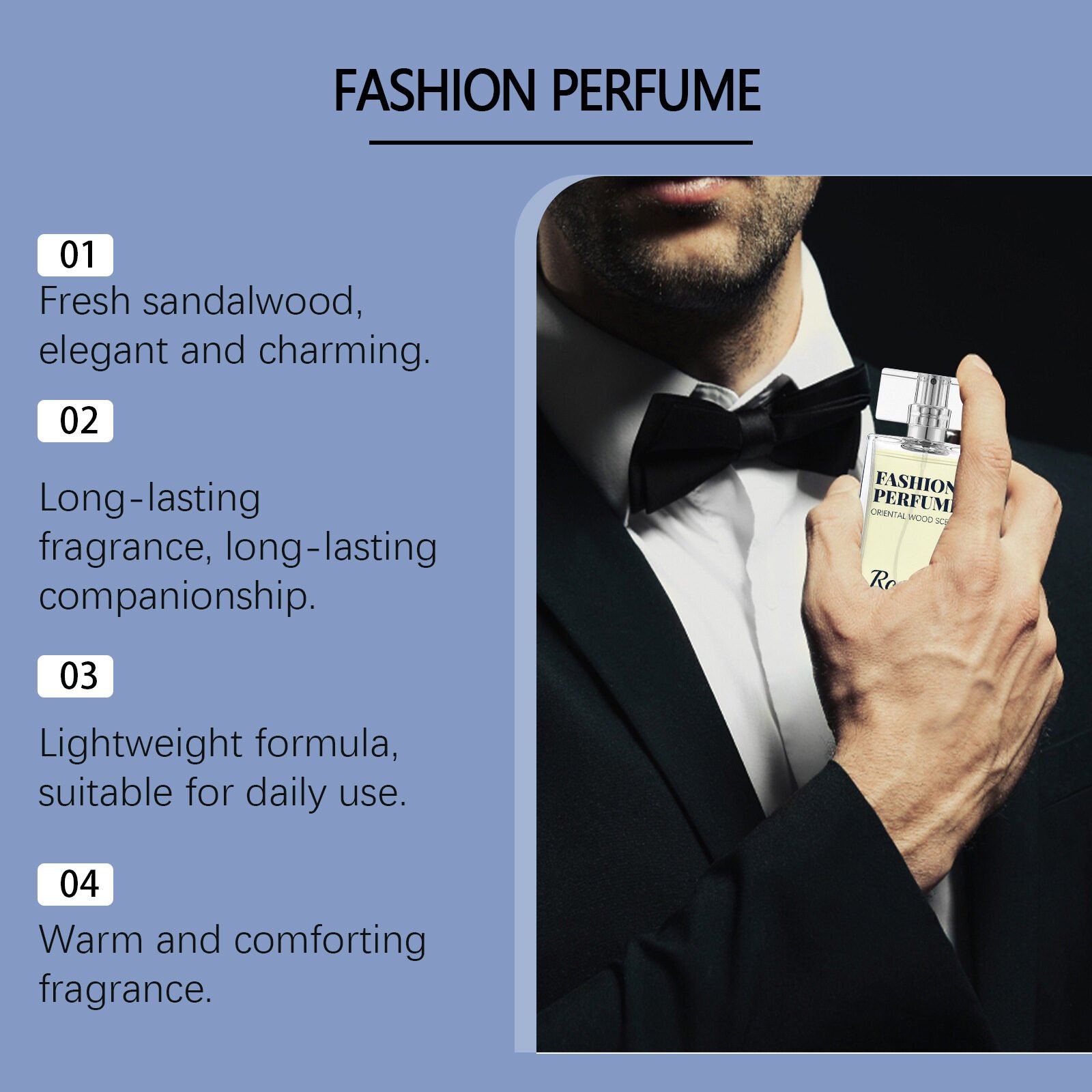 Oriental Wood Fashion Perfume Lasting Portable - Image 4