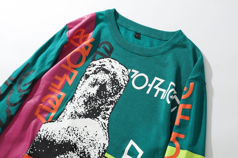 High street vintage graffiti print - Image 2