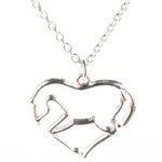 New Love Pony Silver-plated Pendant Necklace