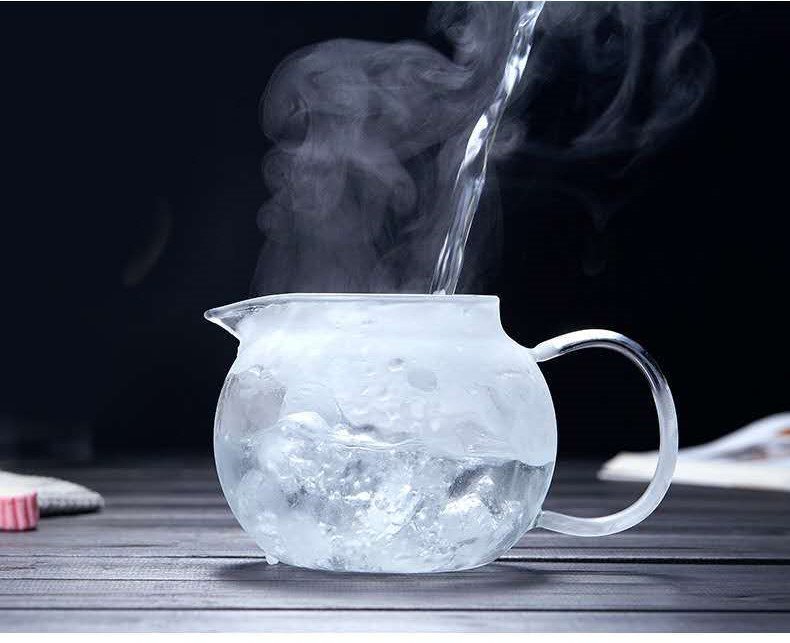 Thickened Flower Teapot Heat Resistant Glass Teapot - Image 3
