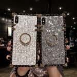 Metal Bracket Square Mobile Phone Protective Case