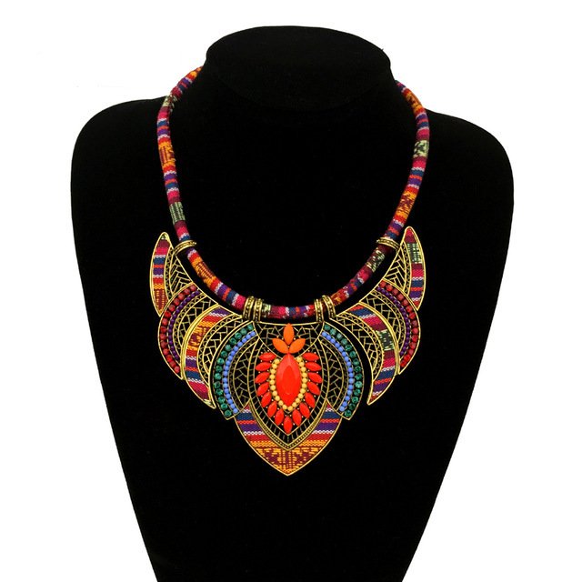 The Bohemian style is exaggerated