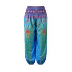 Children's printed yoga high waist bloomers