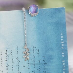 Ruxia flower earrings female sterling silver simple