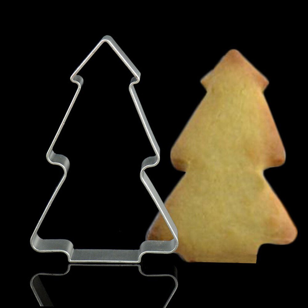 Cartoon cute christmas tree cookie mold - Image 3