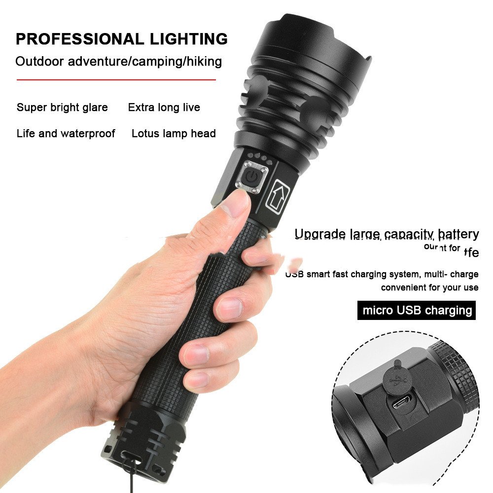 Strong flashlight USB charging - Image 4