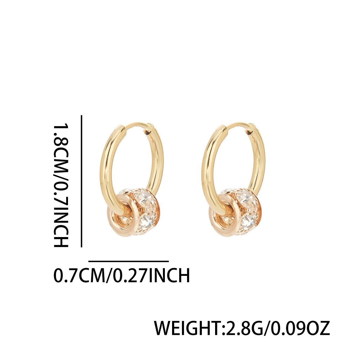 Trendy Men's Ear Studs & Ear Cuffs, High-End Unisex Earrings - Image 27