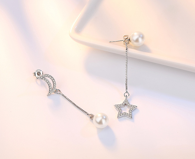 Tassel star earrings ear line female long paragraph simple - Image 6