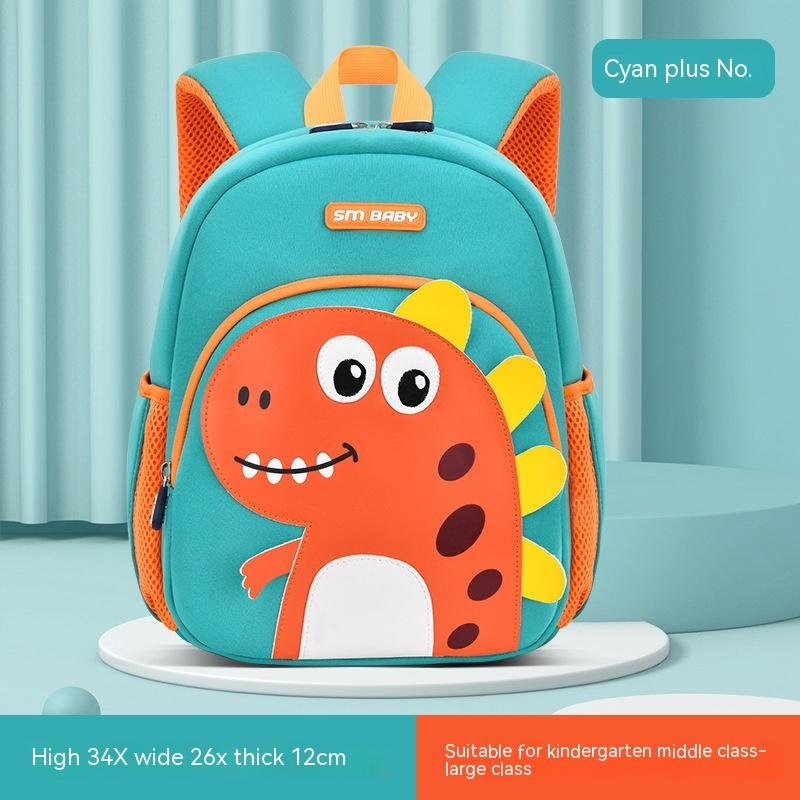 Men's And Women's Cute Fashion Dinosaur Neoprene Backpack - Image 20