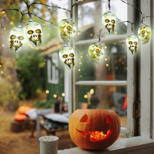 Halloween Skull Explosion LED New Horror Light String