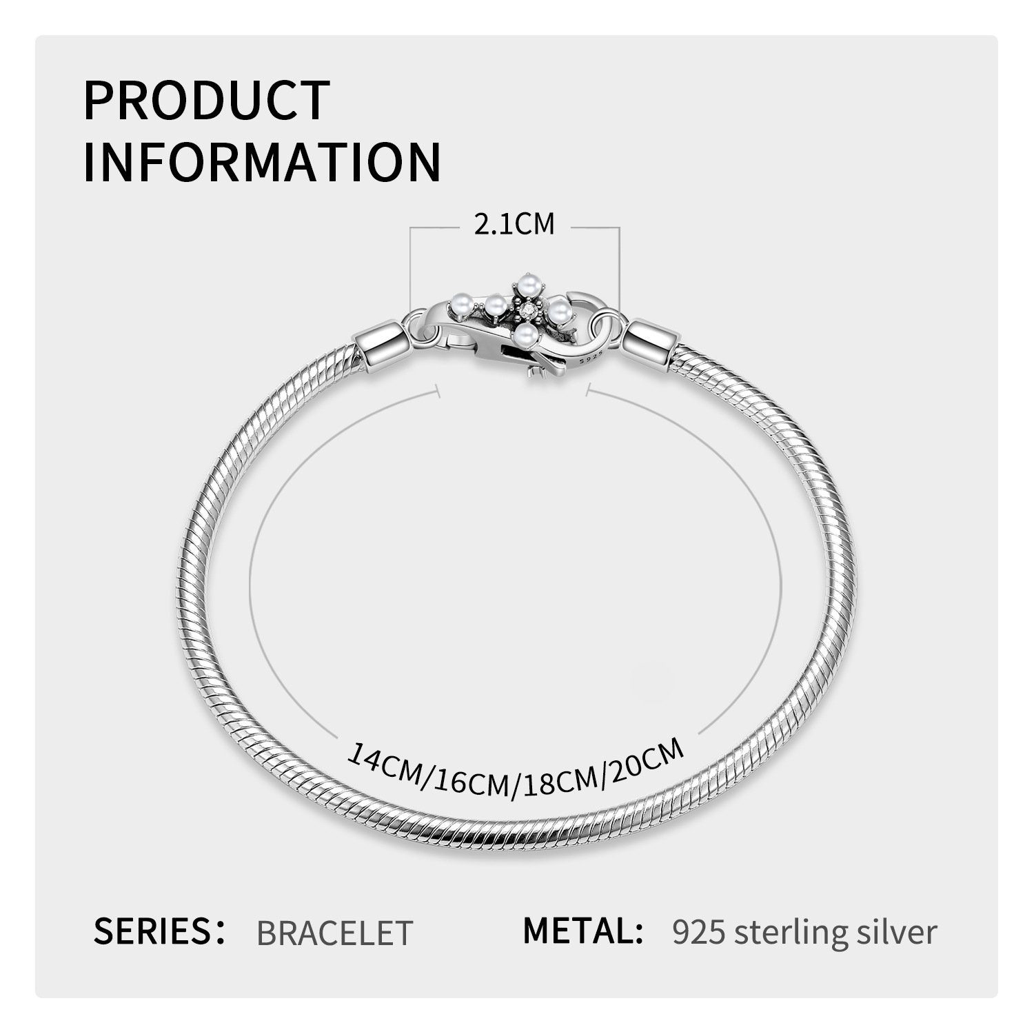 Cross Lobster Clasp With Pearl 925 Sterling Silver Necklace Clasp Bracelet Clasp Personality Diy Accessories - Image 2