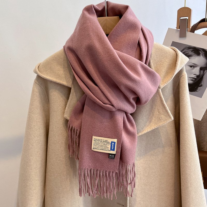 High-end Versatile Shawl Warm Thickened Scarf Dual-purpose - Image 28