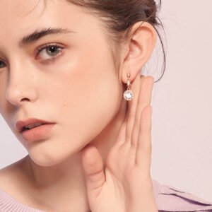 Simple And Exquisite Micro-inlaid Women's Earrings