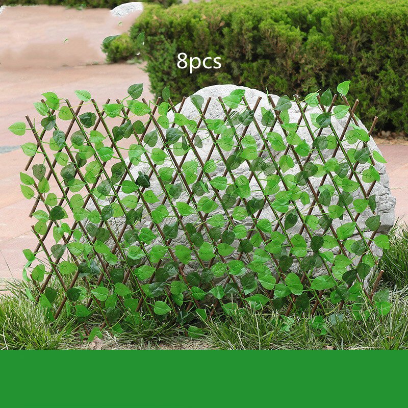 Simulation outdoor wooden fence - Image 10