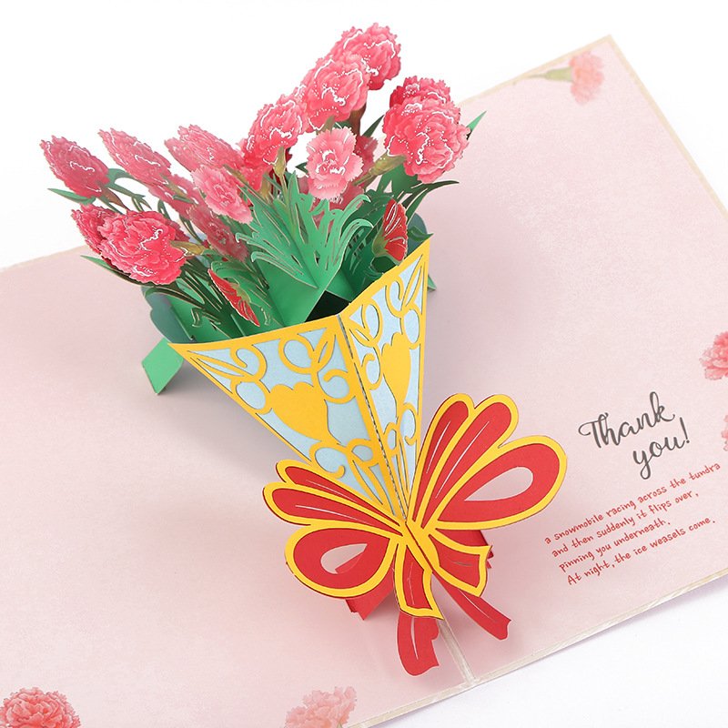 Mother's Day Pop-up Card With Colorful Butterflies - Image 42