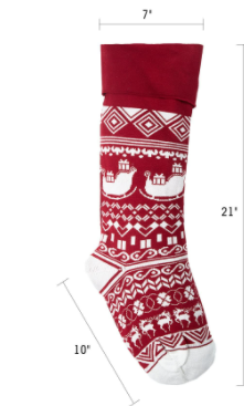 Christmas Socks, Candy, Knitted Bags, Wool - Image 8