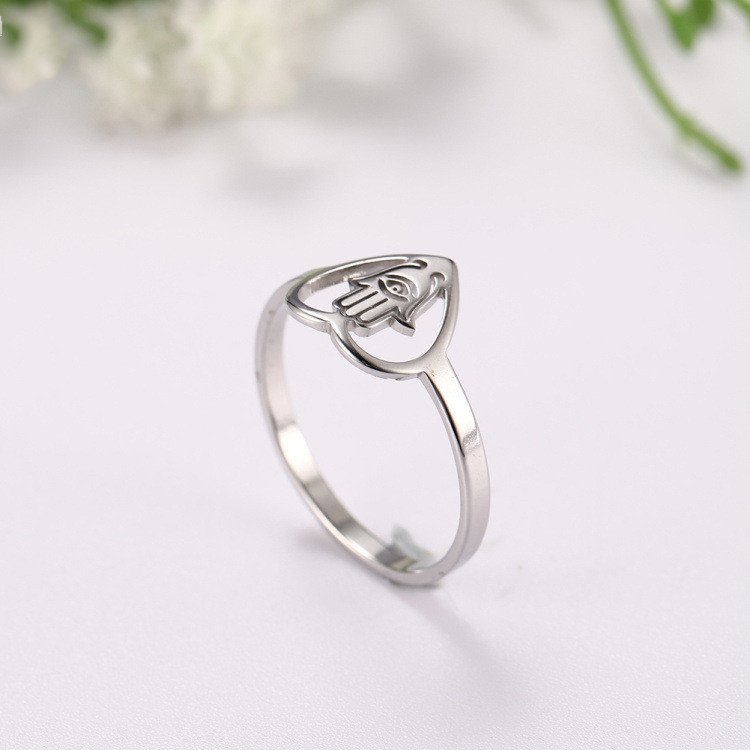 Palm Eye Religion Faith Ring - Image 4