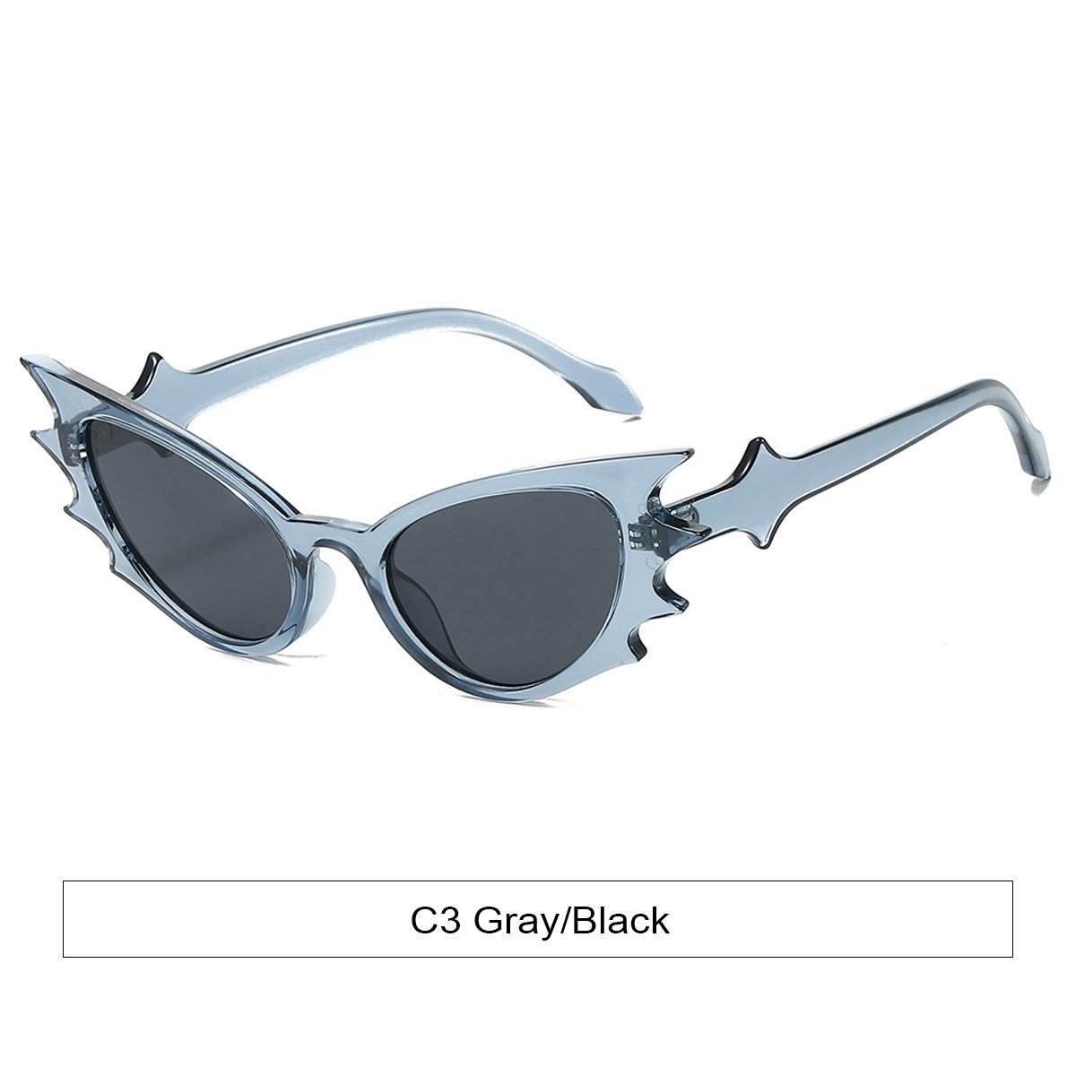 Cat's Eye Exaggerated Personalized Shaped Decoration Glasses - Image 7