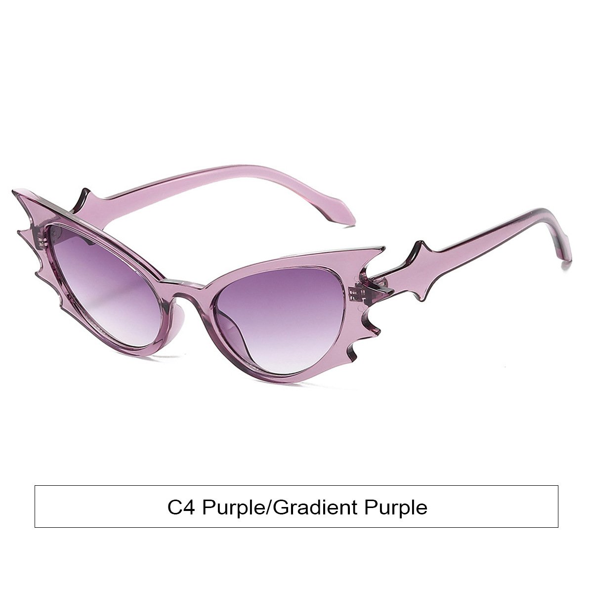 Cat's Eye Exaggerated Personalized Shaped Decoration Glasses - Image 8