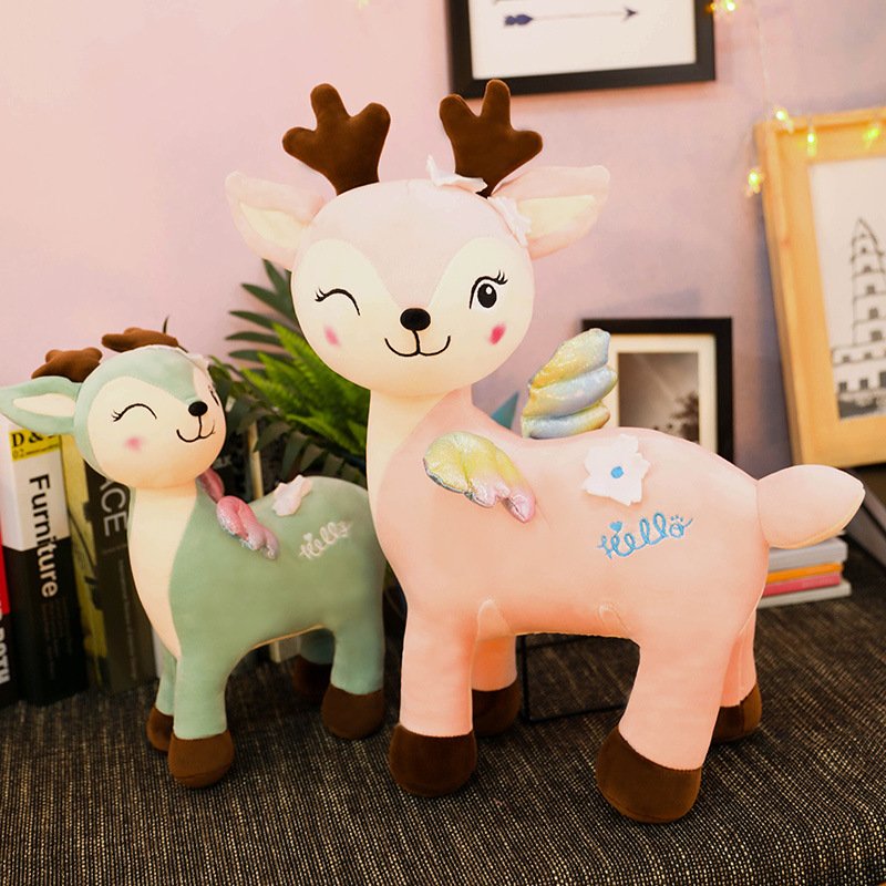 Soft cute dreamy deer plush toy doll - Image 2