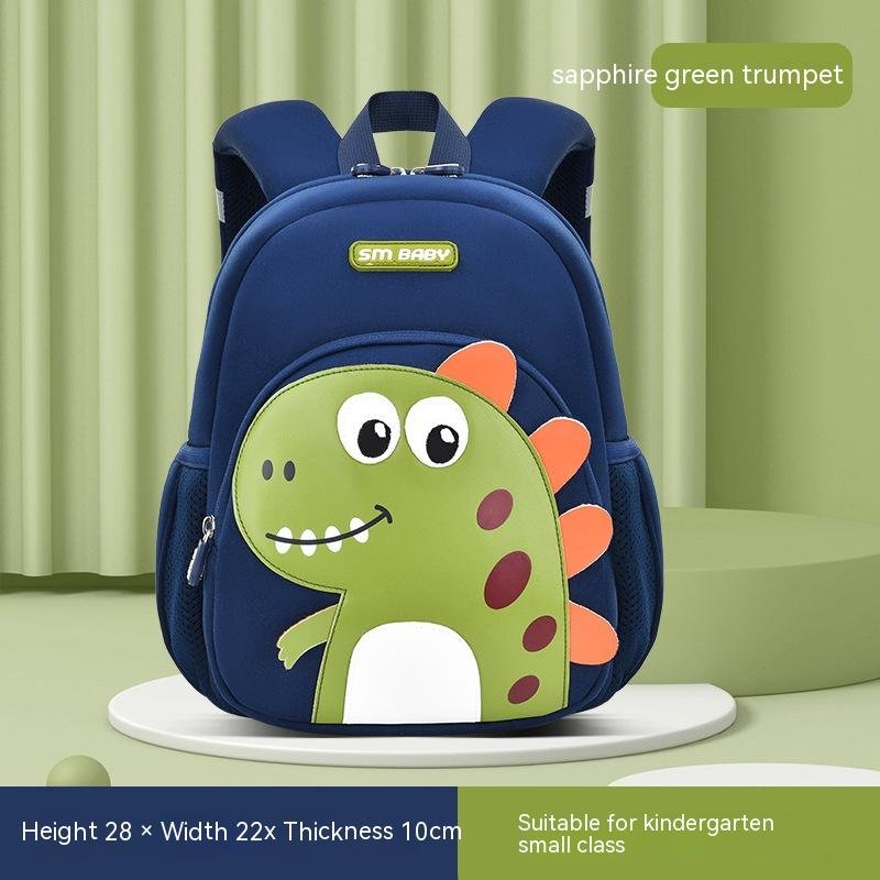 Men's And Women's Cute Fashion Dinosaur Neoprene Backpack - Image 6