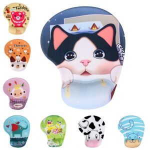 Creative mouse pad with super soft pad