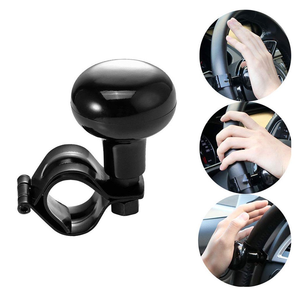Black steering wheel booster ball booster - Image 6