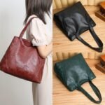 Ladies Shoulder Bag With Large Capacity Retro Fashion